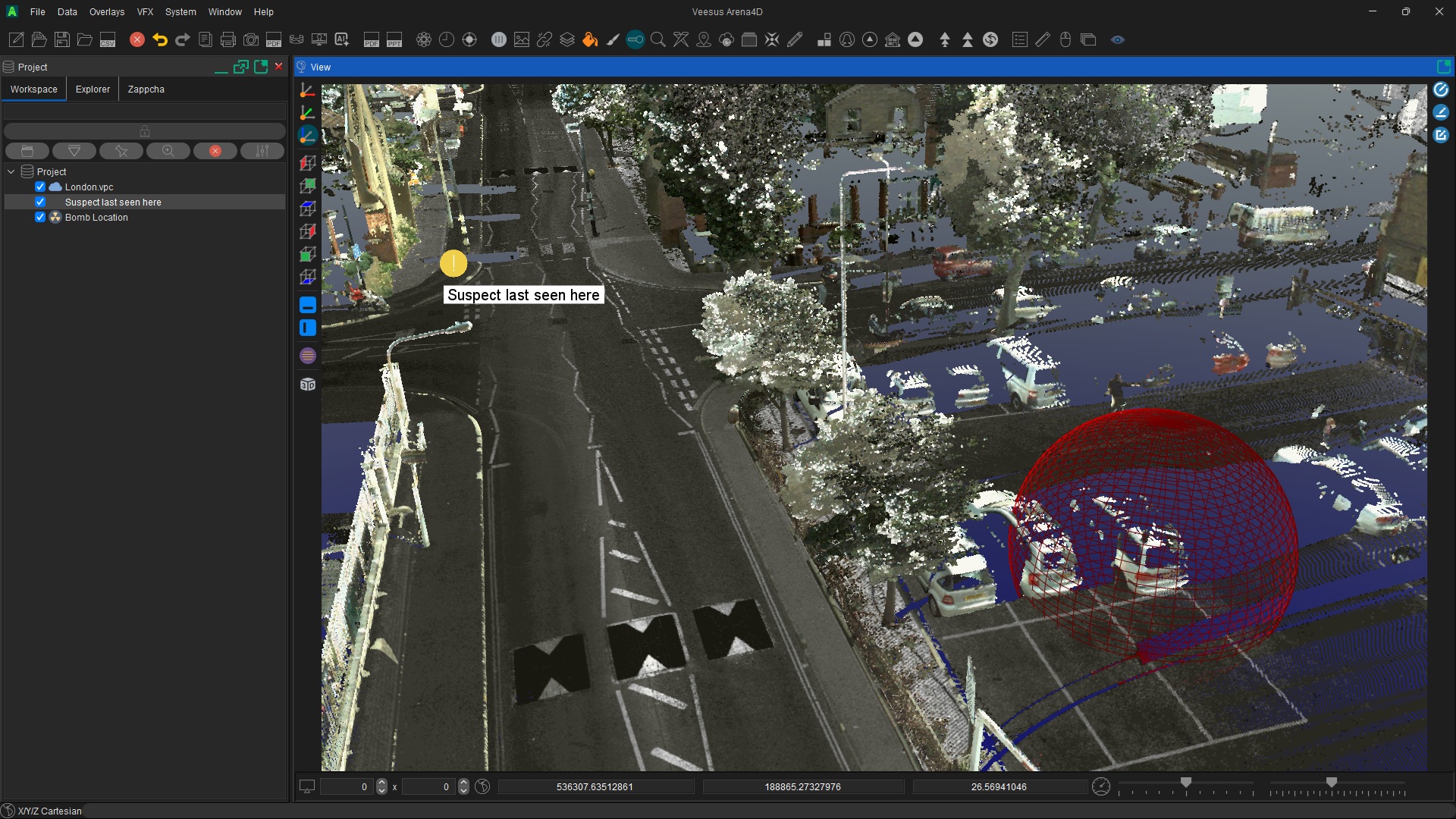 Events & Threat Dome Mapping